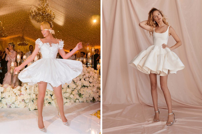 Te vas enamorar de los vestidos novia que Paris Hilton lució en su  matrimonio ¿preparada?