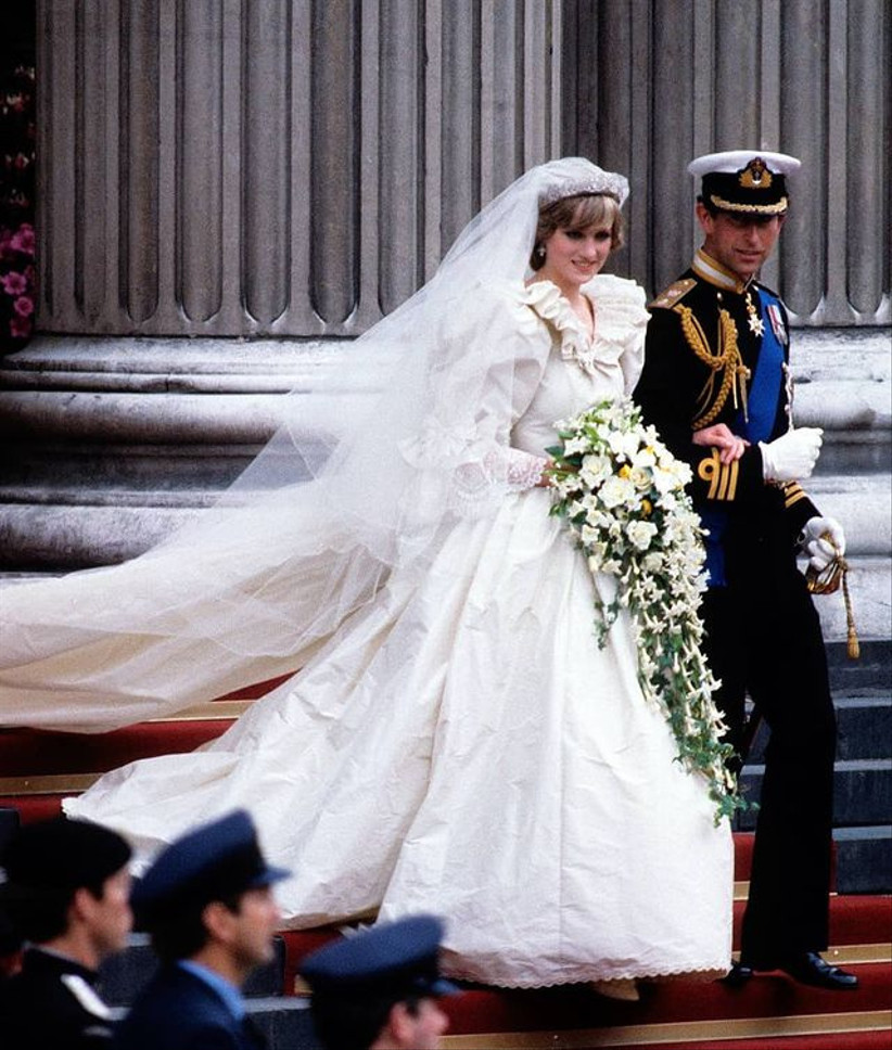 Matrimonio de Carlos y Diana, ramo de novia Lady Di