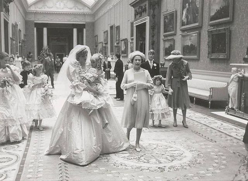 Matrimonio Lady Di en el Palacio de Buckingham