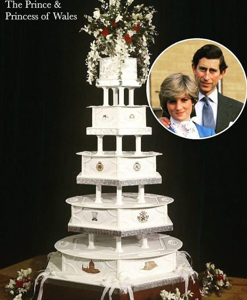 torta de matrimonio Carlos y Diana